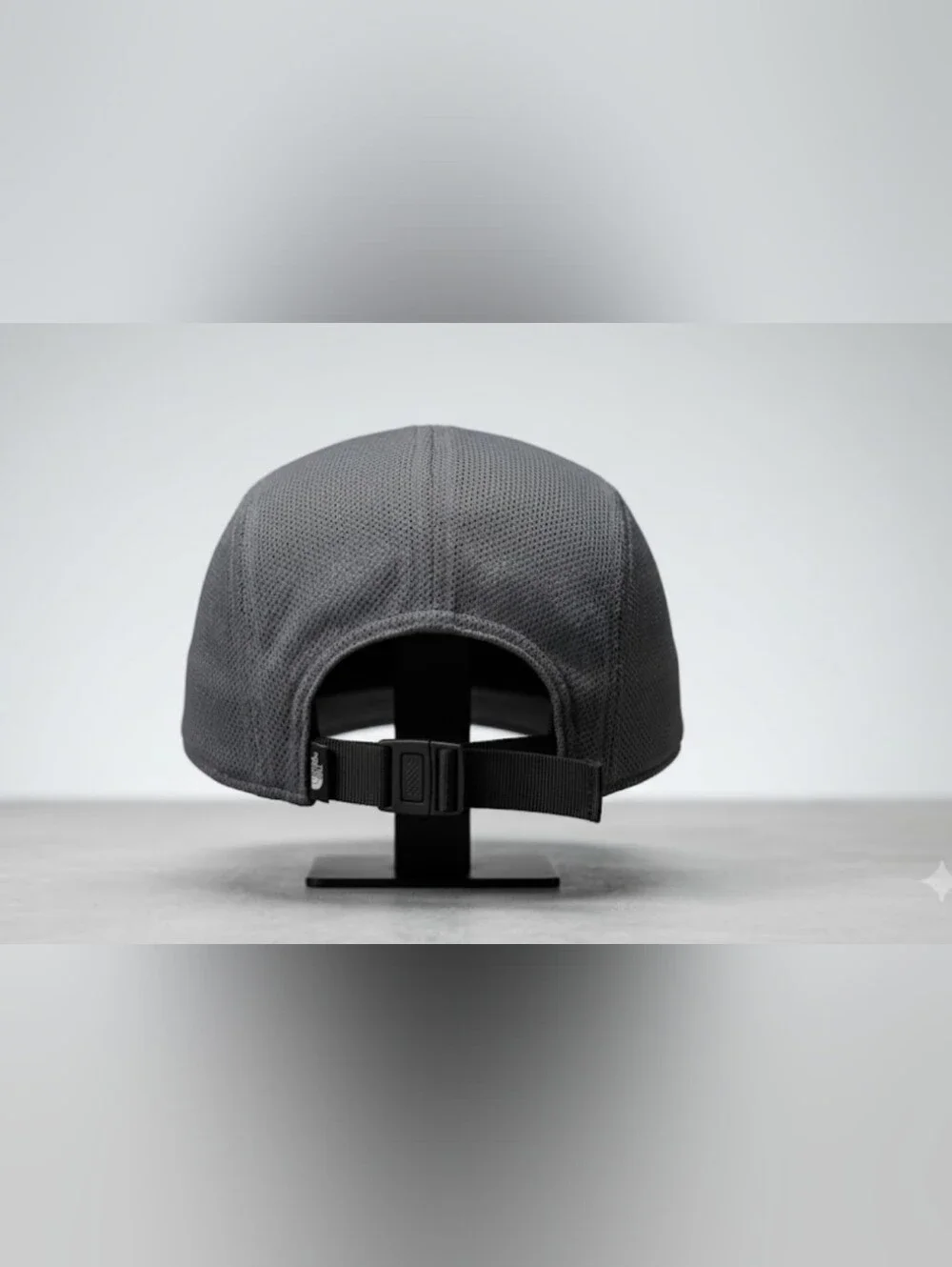 NEW! The North Face class V Asphalt Grey Mesh Back 5-Panel Cap NWT OSFM